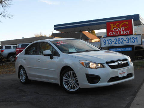 2012 Subaru Impreza for sale at KC Car Gallery in Kansas City KS