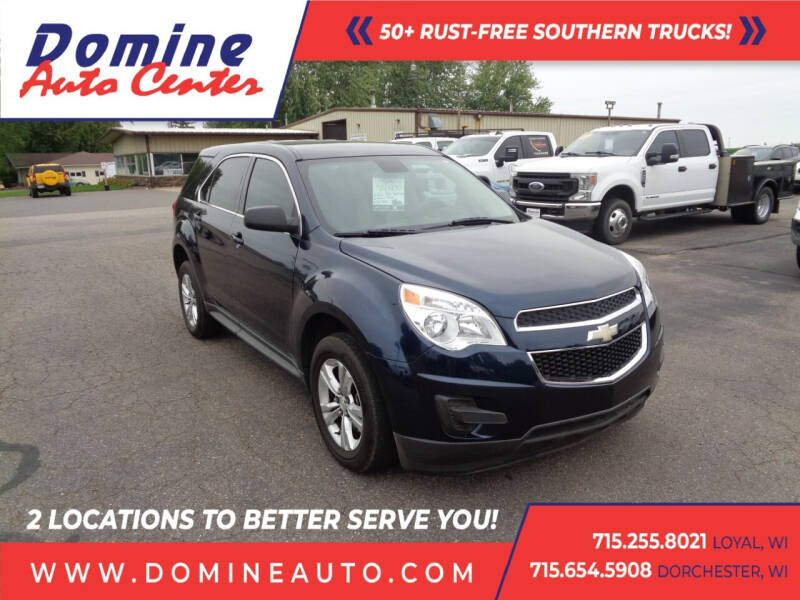2015 Chevrolet Equinox for sale at Domine Auto Center in Loyal WI