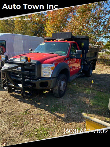 2012 Ford F550SU for sale at Auto Town Inc in Brentwood NH