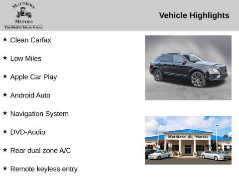 2020 Bentley Bentayga V8