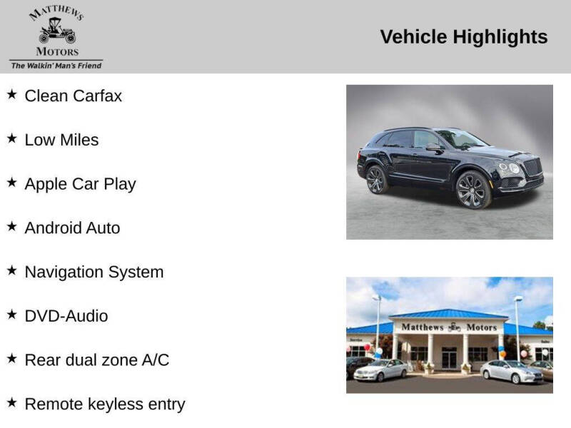 2020 Bentley Bentayga V8