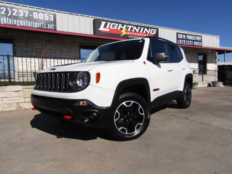 2017 Jeep Renegade for sale at Lightning Motorsports in Grand Prairie TX