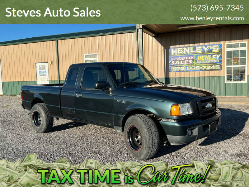 2005 Ford Ranger for sale at Steves Auto Sales in Steele MO