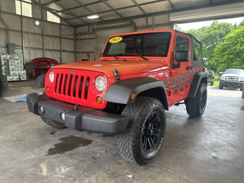 2013 Jeep Wrangler for sale at Walker Family Automotive in Albertville AL