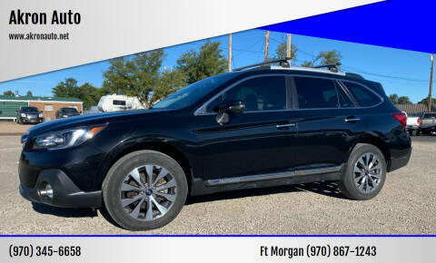 2019 Subaru Outback for sale at Akron Auto - Fort Morgan in Fort Morgan CO