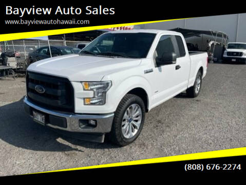 2017 Ford F-150 for sale at Bayview Auto Sales in Waipahu HI
