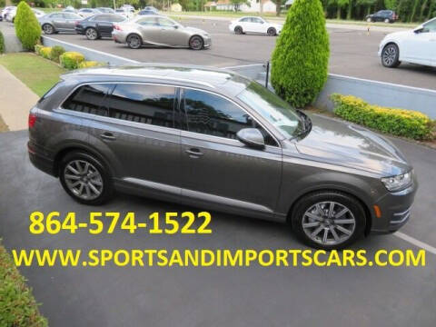 2019 Audi Q7 for sale at Sports & Imports INC in Spartanburg SC