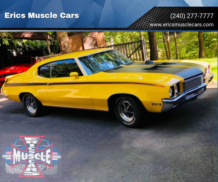 1972 Buick Gran Sport for sale at Erics Muscle Cars in Clarksburg MD