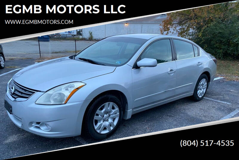 2012 Nissan Altima for sale at EGMB MOTORS in Midlothian VA