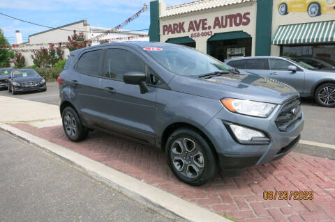 2018 Ford EcoSport for sale at PARK AVENUE AUTOS in Collingswood NJ