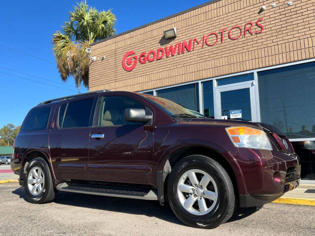 2015 Nissan Armada for sale at Godwin Motors Inc in Columbia, SC