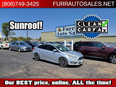 2015 Ford Focus for sale at FURR AUTO SALES in Lubbock TX