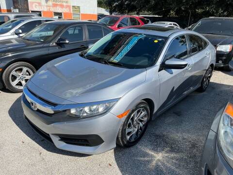2018 Honda Civic for sale at P J Auto Trading Inc in Orlando FL