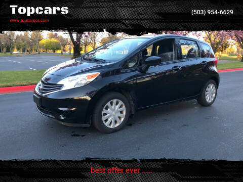 2015 Nissan Versa Note for sale at Topcars in Wilsonville OR