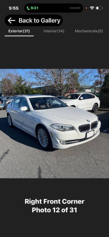 2013 BMW 5 Series 535i xDrive
