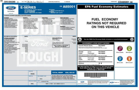 2012 Ford E-Series E-350 SD XLT