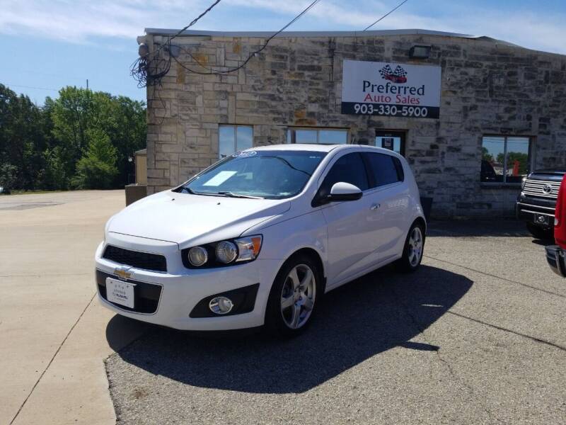 2012 Chevrolet Sonic for sale at Preferred Auto Sales in Whitehouse TX