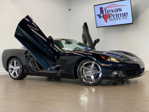 2007 Chevrolet Corvette for sale at Texas Prime Motors in Houston TX