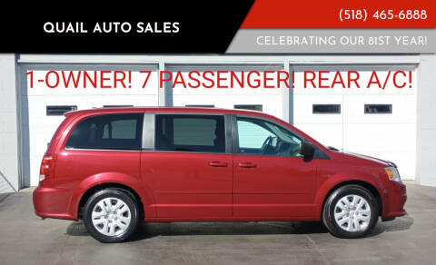 2015 Dodge Grand Caravan for sale at Quail Auto Sales in Albany NY