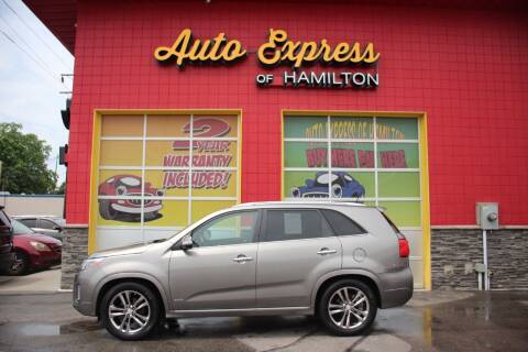 2014 Kia Sorento for sale at AUTO EXPRESS OF HAMILTON LLC in Hamilton OH