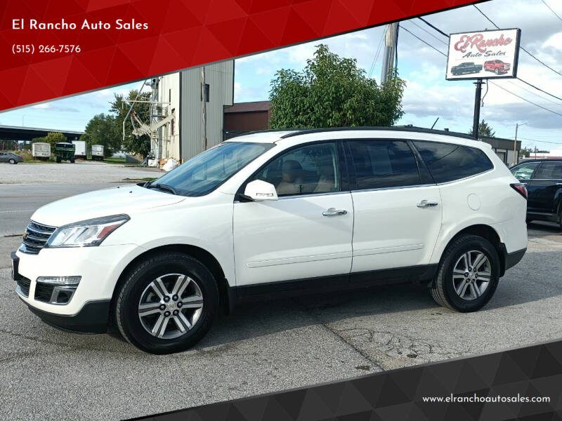 2015 Chevrolet Traverse for sale at El Rancho Auto Sales in Des Moines IA