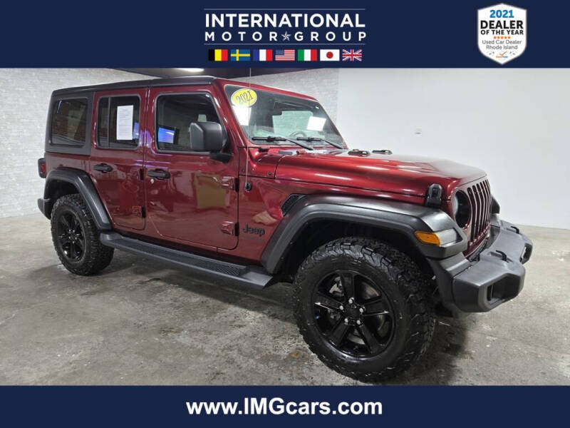 2021 Jeep Wrangler Unlimited for sale at International Motor Group in Warwick RI