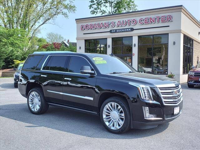 2016 Cadillac Escalade for sale at DORMANS AUTO CENTER OF SEEKONK in Seekonk MA