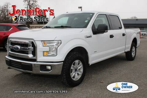 2015 Ford F-150 for sale at Jennifer's Auto Sales in Spokane Valley WA