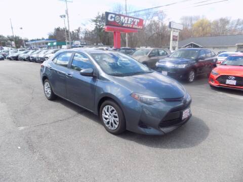 2018 Toyota Corolla for sale at Comet Auto Sales in Manchester NH