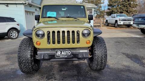 2013 Jeep Wrangler Unlimited for sale at JR Auto in Brookings SD