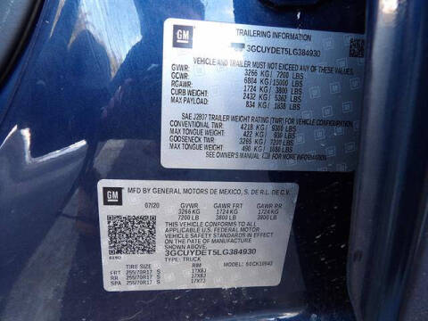 2020 Chevrolet Silverado 1500
