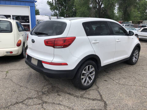 2015 Kia Sportage for sale at AFFORDABLY PRICED CARS LLC in Mountain Home ID