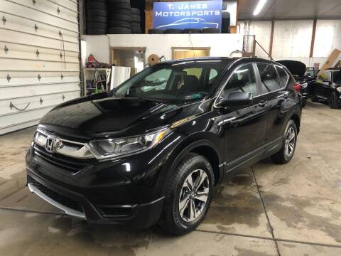 2018 Honda CR-V for sale at T James Motorsports in Gibsonia PA