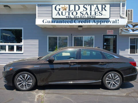 2018 Honda Accord Hybrid for sale at Gold Star Auto Sales in Johnston RI