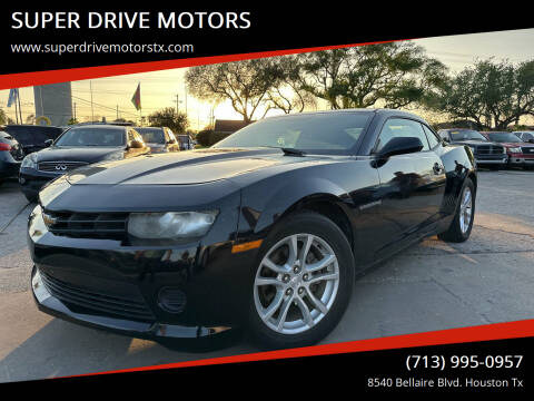 2014 Chevrolet Camaro for sale at SUPER DRIVE MOTORS in Houston TX
