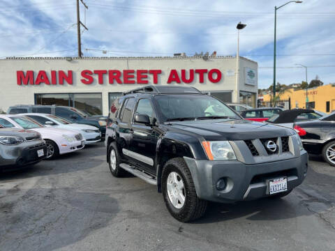 2005 Nissan Xterra for sale at Main Street Auto in Vallejo CA