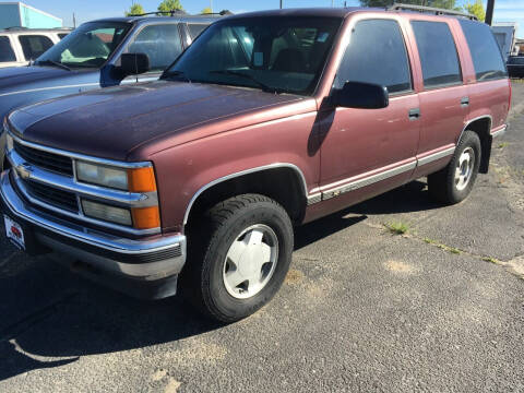 1997 Chevrolet Tahoe for sale at HUM MOTORS in Caldwell ID