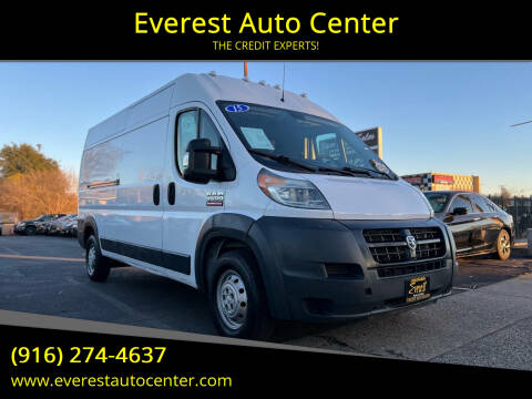 2015 RAM ProMaster for sale at Everest Auto Center in Sacramento CA
