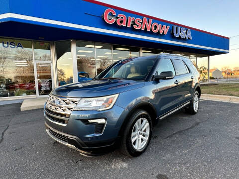 2018 Ford Explorer for sale at CarsNowUsa LLc in Monroe MI