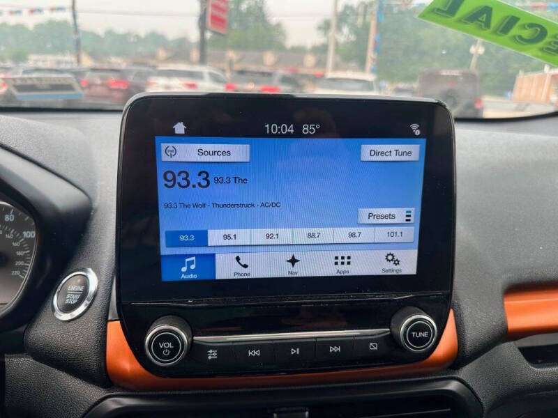 2018 Ford EcoSport SES