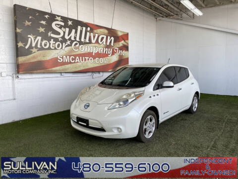 2014 Nissan LEAF for sale at SULLIVAN MOTOR COMPANY INC. in Mesa AZ