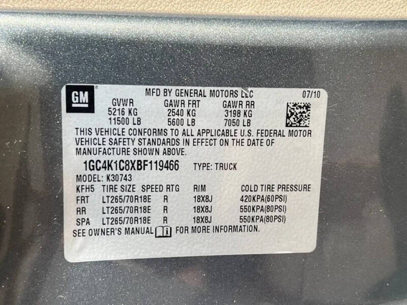 2011 Chevrolet Silverado 3500HD