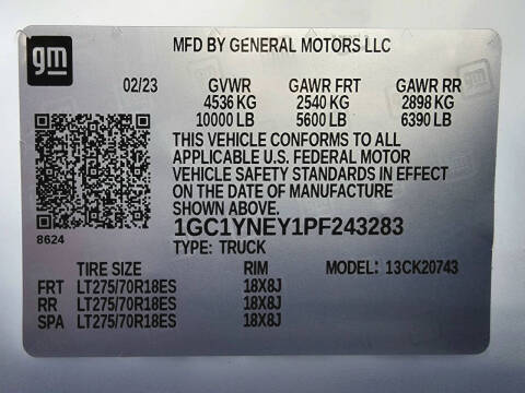 2023 Chevrolet Silverado 2500HD