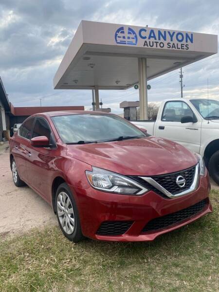 2016 Nissan Sentra for sale at Canyon Auto Sales LLC in Sioux City IA