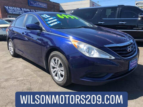 2012 Hyundai Sonata for sale at WILSON MOTORS in Stockton CA