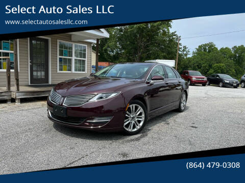 2013 Lincoln MKZ for sale at Select Auto Sales LLC in Greer SC