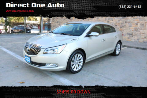2014 Buick LaCrosse for sale at Direct One Auto in Houston TX