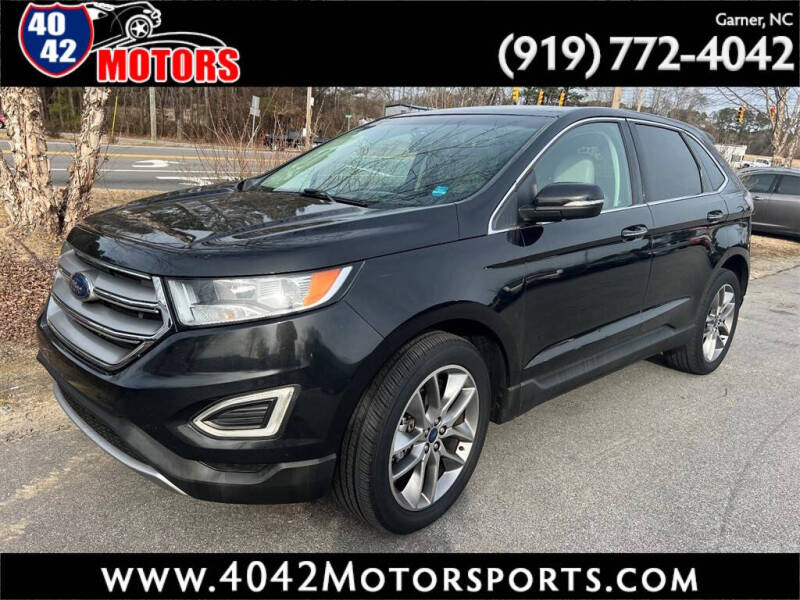 2015 Ford Edge for sale at 4042 Motorsports in Willow Spring NC