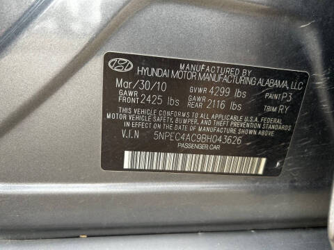 2011 Hyundai Sonata Limited