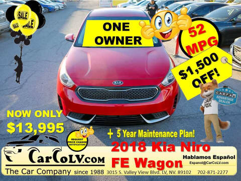 2018 Kia Niro for sale at The Car Company in Las Vegas NV